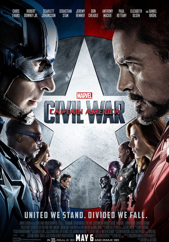 Captain America: Civil War                กัปตันอเมริกา: ศึกฮีโร่ระห่ำโลก                2016