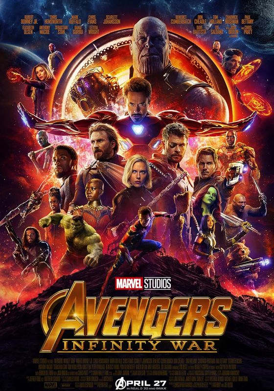 Avengers: Infinity War                มหาสงครามล้างจักรวาล                2018